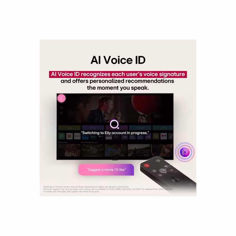 Lg Televisor de 75" smart tv webos uhd ai 4k hdmi usb 75ua8000